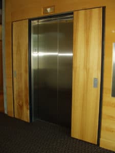 Fremont Office Building-M52 push plates, smoke containment